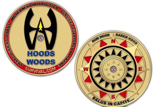 Survival.Com Compass Coin