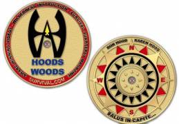 Survival.Com Compass Coin